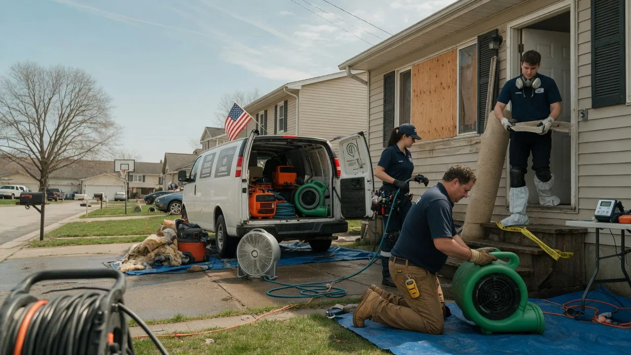 Water Damage Restoration in Mount Hope, KS near me